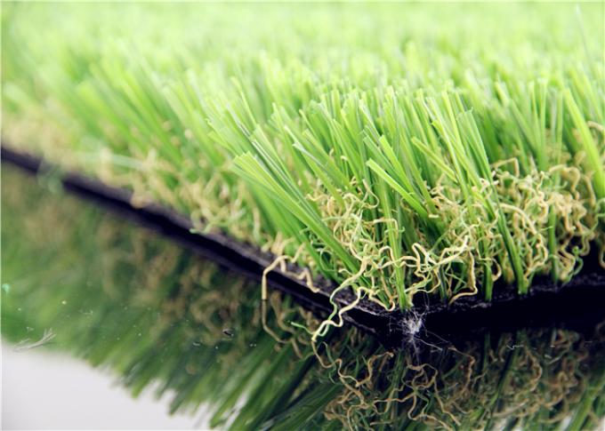 Céspedes falsos de la hierba del césped artificial decorativo del jardín 16800 puntadas/densidad del metro cuadrado 0