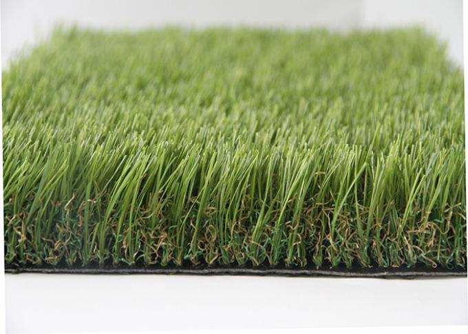 Buena colocación verde de la hierba artificial que ajardina de alta densidad y rentable 0