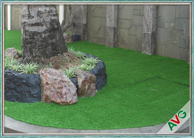 35 milímetros de la pila de la altura de hierba artificial del jardín/hierba sintética PP + forro del paño grueso y suave 0