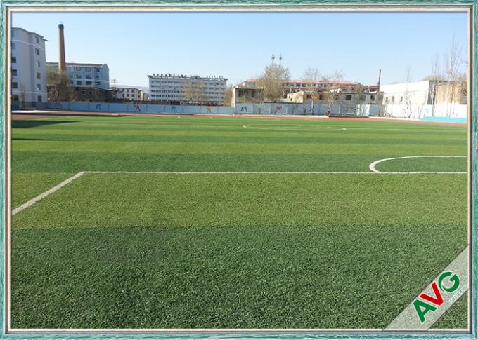 Alfombra artificial de alta densidad de la hierba del campo de fútbol interior/al aire libre del fútbol 0