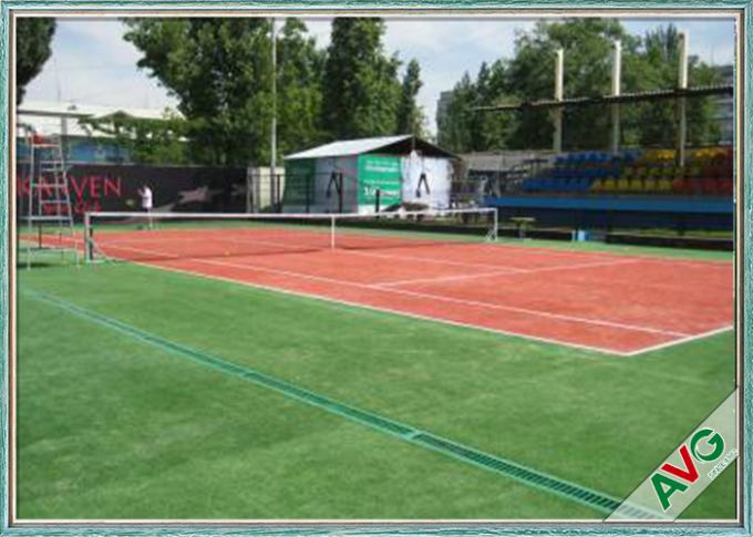 Hierba sintética del tenis estándar de ITF, hierba falsa de la pista de tenis PP + forro NETO 0
