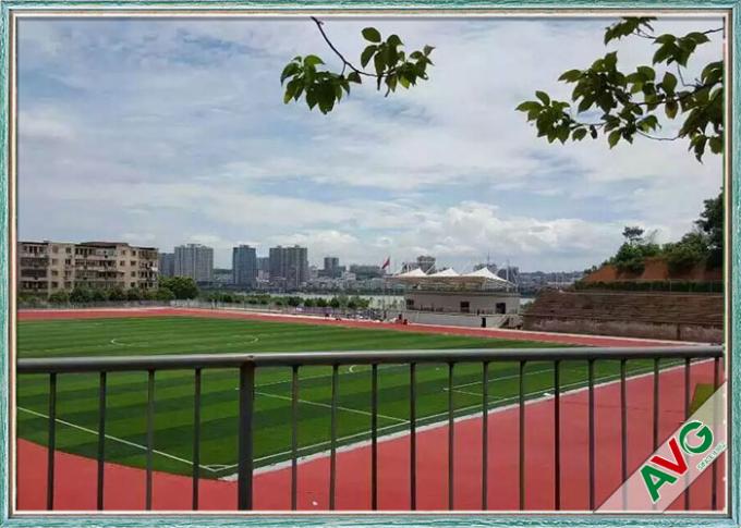 Césped artificial del fútbol natural del aspecto/alfombra sintética de la hierba para el fútbol 0