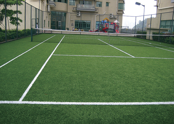 CHINA Hierba sintética reencuadernada recta del tenis del soporte, césped artificial de la pista de tenis proveedor