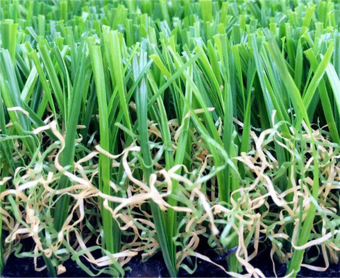 China Campo/céspedes falsos de la hierba de Olive Green Playground Artificial Turf Anti-ULTRAVIOLETA proveedor