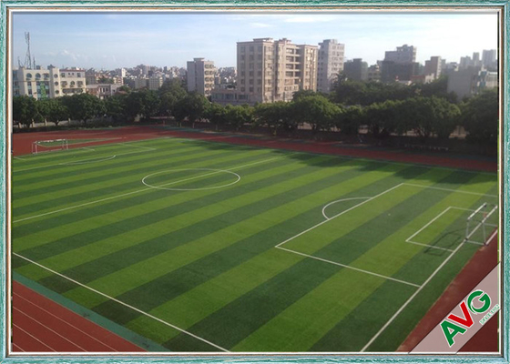 CHINA Verde artificial del campo de hierba del campo de fútbol + monofilamento verde del PE proveedor