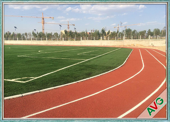 CHINA Superficie artificial fibrilada única de la plenitud de Dtex de la hierba 12000 del fútbol de la estructura proveedor