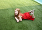 Hierba artificial para ajardinar, alfombra falsa verde del patio de los niños de la hierba proveedor