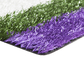 Césped artificial coloreado liso de la pista de tenis, resistencia ULTRAVIOLETA coloreada de la hierba falsa proveedor