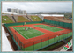 Hierba sintética del tenis estándar de ITF, hierba falsa de la pista de tenis PP + forro NETO proveedor