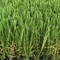 Monofilamento suave sedoso PE + césped artificial al aire libre rizado de los PP/manta artificial de la alfombra de la hierba proveedor