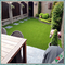 Césped artificial sintético de la manta verde al aire libre de la alfombra del piso de la hierba para el jardín proveedor