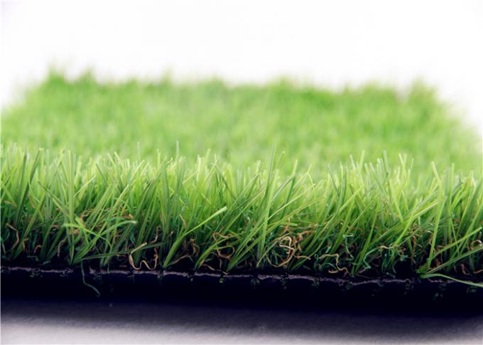 Hierba falsa de alta densidad para los jardines, hierba artificial de mirada natural de 40M M 0
