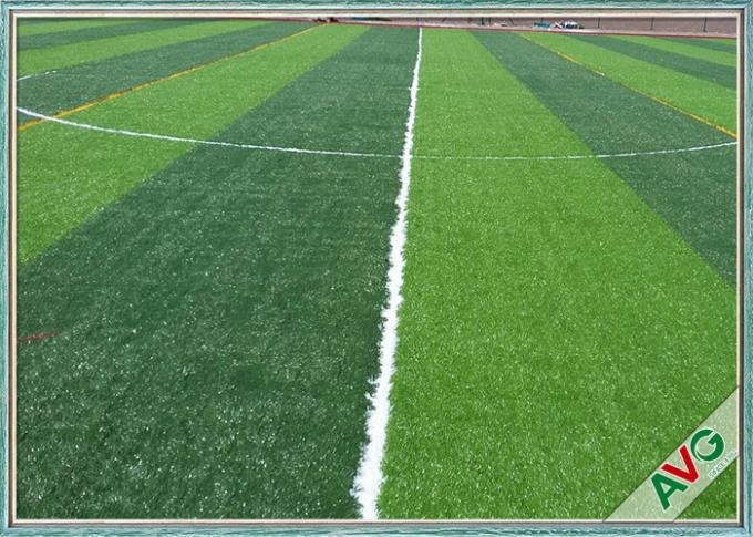 hierba artificial del sintético del fútbol de la altura de la pila de 50m m/de 40m m para los campos de fútbol 0