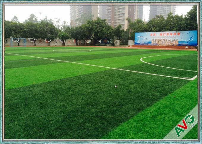 Césped artificial del fútbol del monofilamento PE anti - hierba ULTRAVIOLETA del sintético del fútbol 0