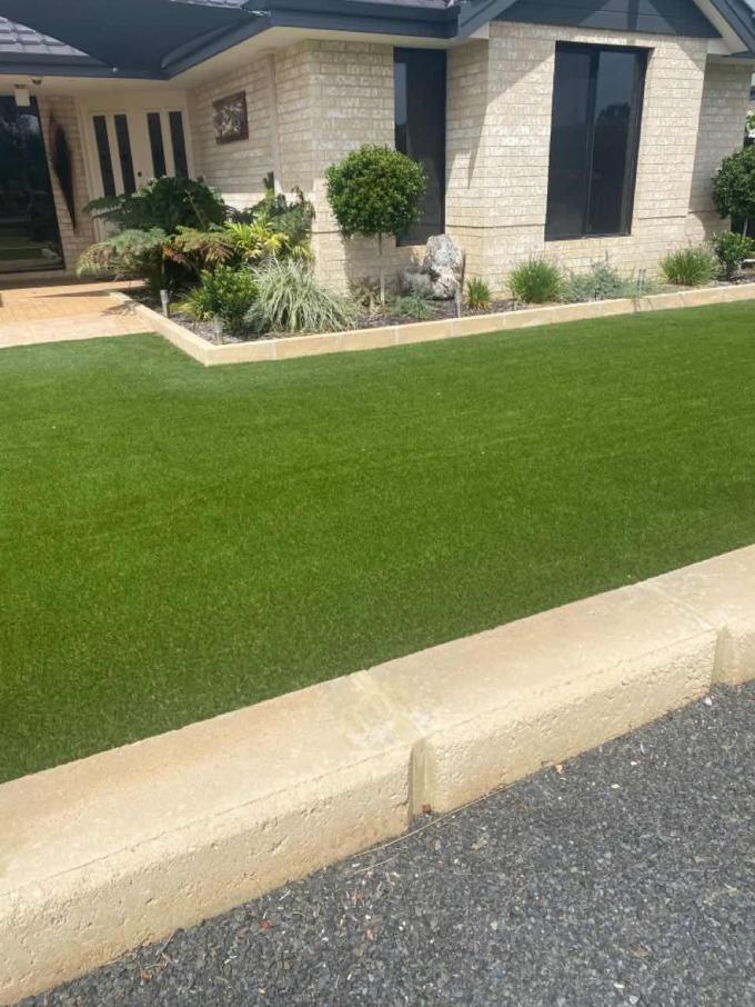 Hierba sintética de la alfombra artificial de la hierba de 50M M para la hierba del paisaje del jardín 0