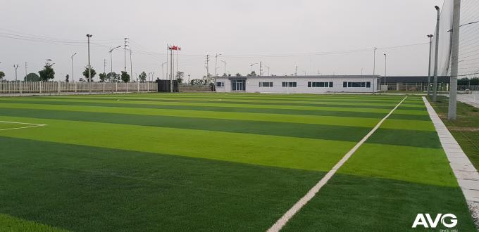 Alfombra artificial de la alta de la durabilidad 50m m del césped hierba del fútbol para el fútbol 0