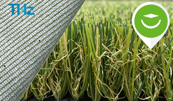 CHINA Césped plástico interior del color verde que ajardina el forro artificial sintético de la hierba de alfombra del césped THZ proveedor