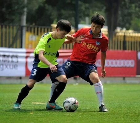CHINA Césped artificial del fútbol durable profesional muestra libre del indicador de 5/8 pulgadas proveedor