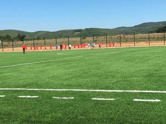 CHINA Césped artificial de la nueva del diseño del alto grado de la combinación hierba del fútbol proveedor