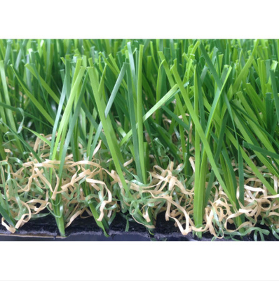 CHINA W formó césped artificial del césped de la falsificación de la hierba del jardín del hilado con la capa del látex de SBR proveedor