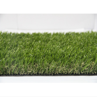 CHINA Superficie gruesa del PE de la hierba artificial antideslumbrador del jardín y suave regordeta proveedor