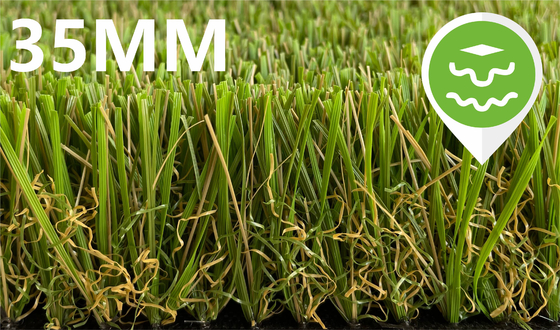 CHINA Altura artificial de la hierba 35m m del jardín sintético del césped del paisaje proveedor