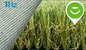 Césped plástico interior del color verde que ajardina el forro artificial sintético de la hierba de alfombra del césped THZ proveedor