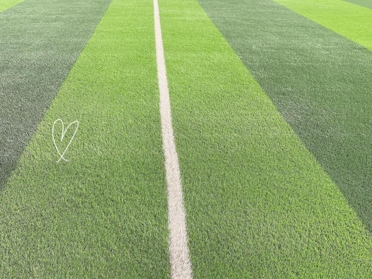 césped sintético de la hierba artificial del fútbol de 45m m para el piso Diamond Yarn del campo de fútbol proveedor