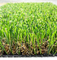 Paño artificial de los PP del verde del campo de hierba del jardín rizado del PPE más red reforzada proveedor