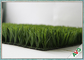 El césped artificial de mirada natural del césped de la hierba del fútbol sintético alfombra el tipo recto del hilado proveedor
